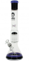 Bang en verre perco Radius Kush Bong H:27cm Dia:45mm vert